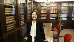 Lourdes Carballo, decana del Colegio de Abogados de Vigo 
