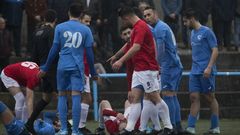 El derbi Corme-Ponteceso, en im�genes