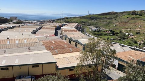 El t�nel part�a del pol�gono del Tarajal, pr�ximo a la frontera con Marruecos