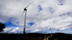 Imagen de archivo del parque e�lico Malpica