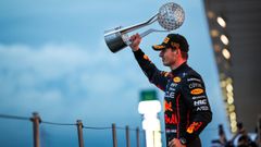 Max Verstappen, tras proclamarse campen del mundo en el gran premio de Japn.
