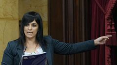 La l�der de Alian�a Catalana, S�lvia Orriols, en una imagen de archivo.