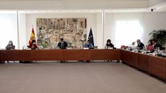 Reuni�n del Consejo de Ministros, este lunes, en Moncloa