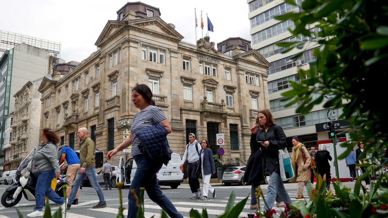 Cien años del Banco de España y del sueño del epicentro financiero de A Coruña: «Fueron trasladados unos doscientos millones de pesetas»