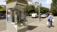 Kiosco de la ONCE en Ferrol