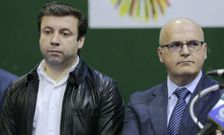 El alcalde de Cualedro y Baltar, en un acto celebrado en el municipio el pasado mes de marzo. 