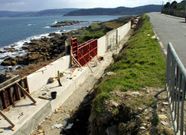 El paseo de Mux�a, en construcci�n (a�o 2002)