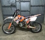 La moto que estaba a la venta.