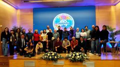 Una de las imgenes de la gala del vigsimo aniversario del club ourensano