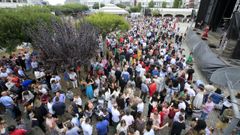 Ambiente en la plaza de la Constituci�n en una sesi�n verm� de las fiestas del 2019
