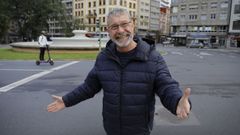 Gandy en Cuatro Caminos, el barrio que le vio nacer y donde espera celebrar el ascenso del Dpor