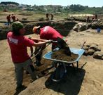 En A Lanzada se han hecho varias campa�as arqueol�gicas. 