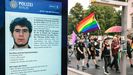 El autor del atropello m�ltiple, Abdul Ballout, en el D�a del Orgullo.
