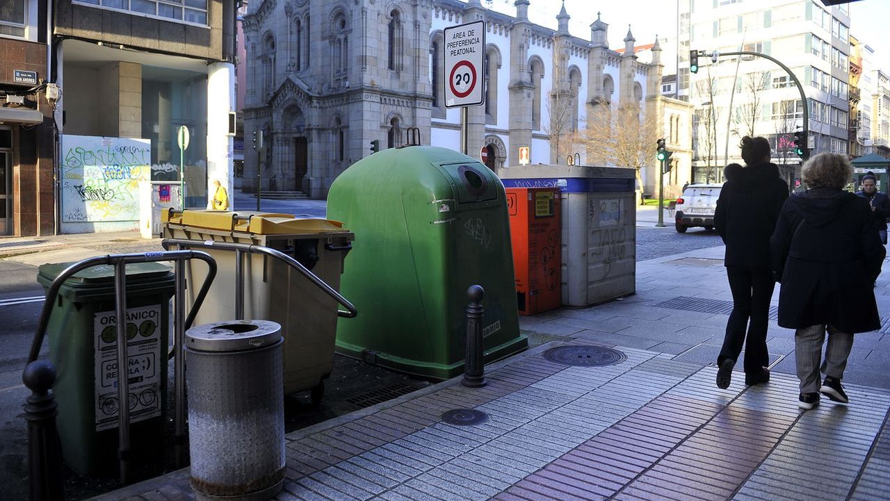 La remodelación de San Andrés empieza con el soterramiento de contenedores
