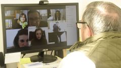 Manuel Ruiz, en una videoconferencia sobre la agenda urbana