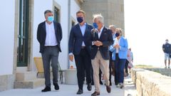 El presidente de la Xunta pudo comprobar el resultado de los trabajos de rehabilitaci�n