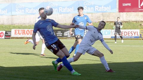 Partido de ftbol Preferente entre el Boiro y el As Pontes