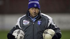 Guy Roux, durante su �poca de entrenador del Auxerre.