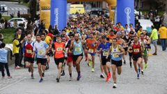 La 15 K Nocturna de Ourense ofreci� un espect�culo vistoso