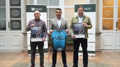 Presentaci�n de la tercera etapa de la Transgalaica en la Deputaci�n de Pontevedra