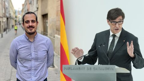 Eduard Rivas y Salvador Illa.