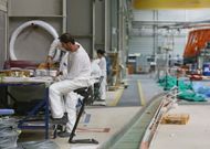 El e�lico es uno de los sectores que est� recuperando empleo en la comarca. 