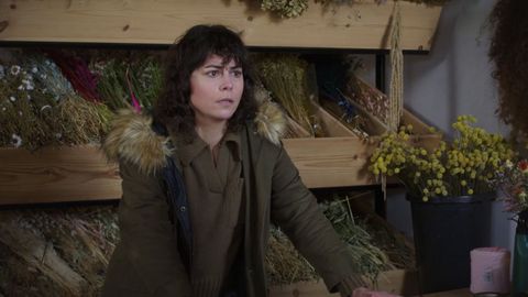 A actriz Marta Doviro d vida a Vicky