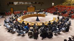 Vista general del Consejo de Seguridad de la ONU en su ltima sesin el pasado martes.