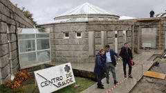 Obras en el centro de salud de Castro Caldelas.