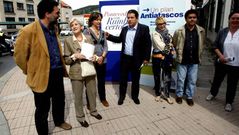 Lores presenta, en la campa�a de las municipales,el plan antiatascos del BNG en A Barca.