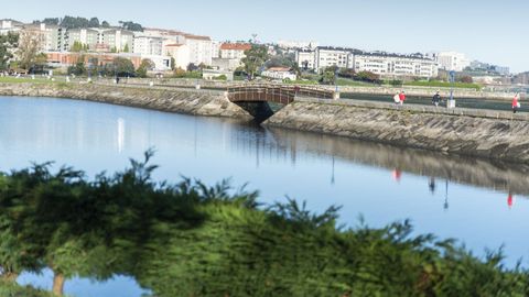 culleredo.El programa incluye tres conectores verdes a lo largo de la ría