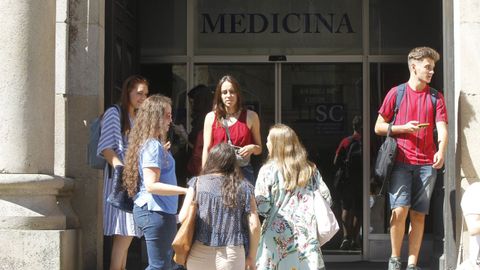 Imagen de archivo de la Facultad de Medicina de la USC