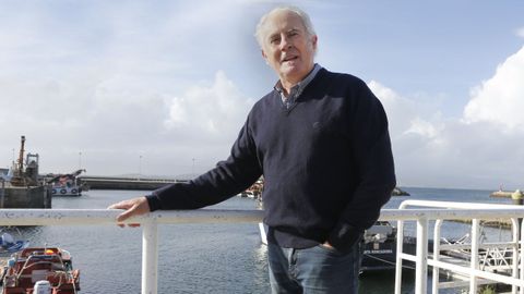 Cándido Meixide, presidente da Asociación de Veciños de Vilaxoán