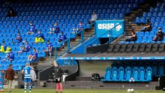 Imagen de un partido del pasado mes de julio en Riazor