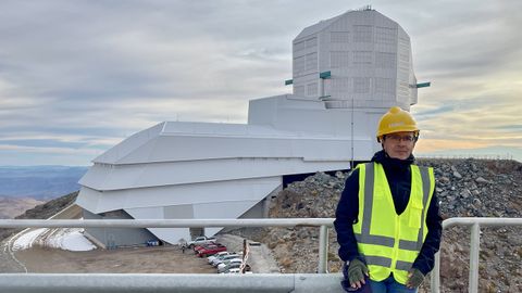 El Observatorio Vera C. Rubin es un telescopio est ubicado en el Cerro Pachn y lleva el nombre de la astrnoma pionera Vera Rubin