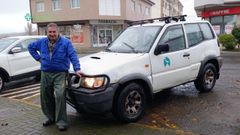 La brigada municipal de Obras de Mazaricos cuenta con un Nissan Navara de 30 aos y 687.000 kilmetros que funciona a pleno rendimiento.