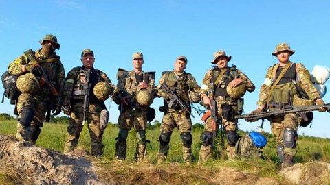El batall�n de Pavel Belyanski, en la regi�n de J�rkov.