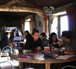 Los cotrabajadores hicieron una excursi�n a Senderiz. 