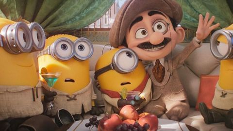 Fotograma de la nueva entrega de la saga de animaci&oacute;n de los minions.
