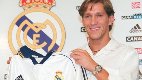 2. Míchel Salgado, al Madrid (12 millones). El cuadro blanco desembolsó en el año 1999 dos mil millones de pesetas al Celta.