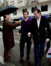 Rajoy estuvo en Pontevedra, ya como presidente electo, el 3 de diciembre, en su primera aparici�n fuera de Madrid.