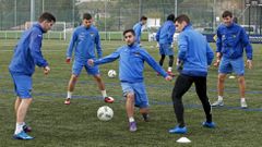 Entrenamiento del Pontevedra
