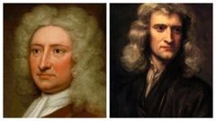 Edmund Halley e Isaac Newton