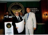 Latino Salgueiro fue homenajeado por sus vecinos en el 2012.