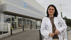 Mara Jos Corts Canay, directora del Hospital Pblico da Maria, en Burela, desde el ao 2017