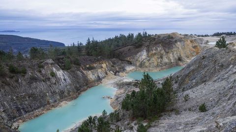 Imagen de la laguna del monte Neme.