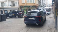 Despliegue policial ante el impago de unos clientes en un restaurante de Ferrol