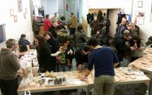 La mayor�a de los asistentes intercambiaron diferentes variedades. 