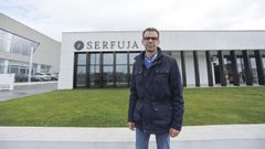 Jorge Balado  o xerente da funeraria lucense Serfuja, situada no polgono de As Gndaras