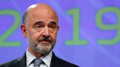 El comisario de Econom�a, Pierre Moscovici